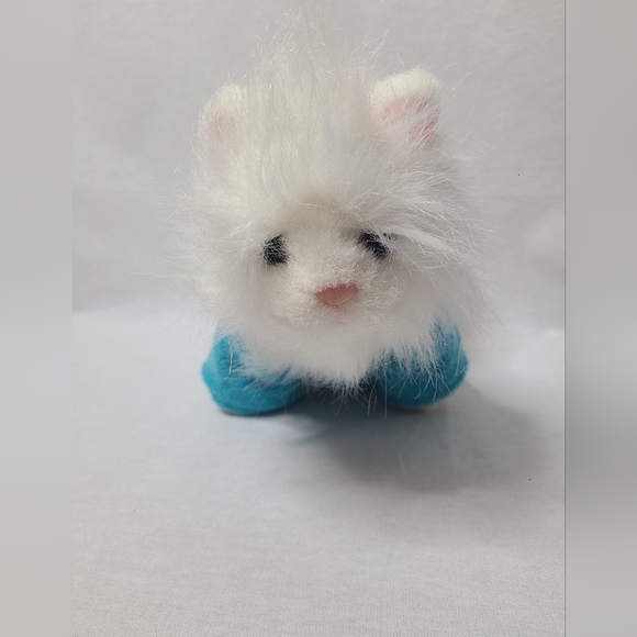 GANZ Webkinz Persian long haired cat Plush with blue bathrobe - No code - Picture 4 of 4